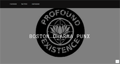 Desktop Screenshot of bostondharmapunx.com